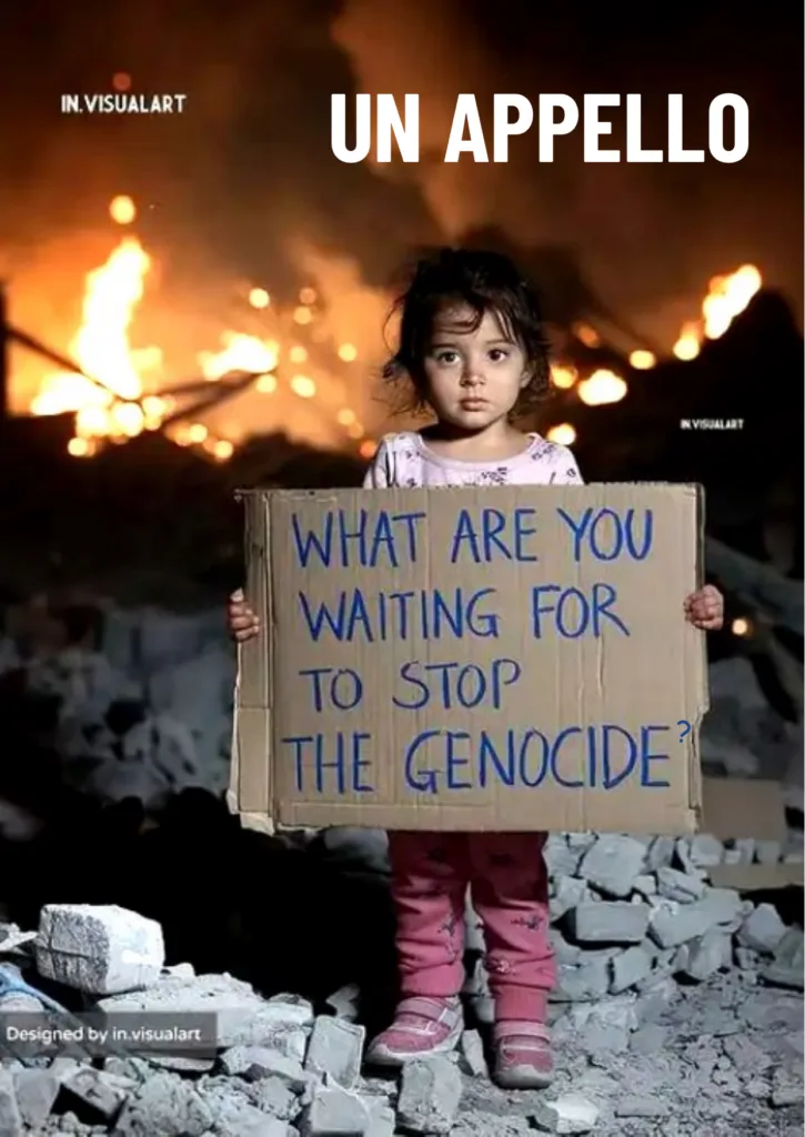 Un appello per fermare il genocidio a Gaza